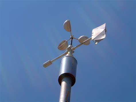 aparelho utilizado para medir a velocidade do vento